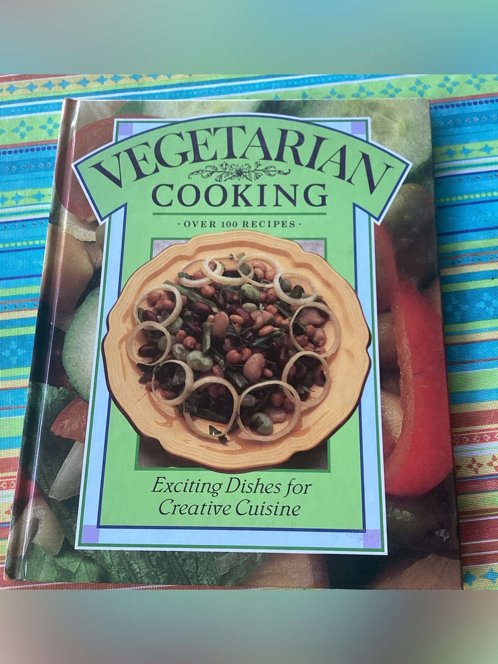 Vegetarian Cooking Vintage Cookbook - copyright 1987